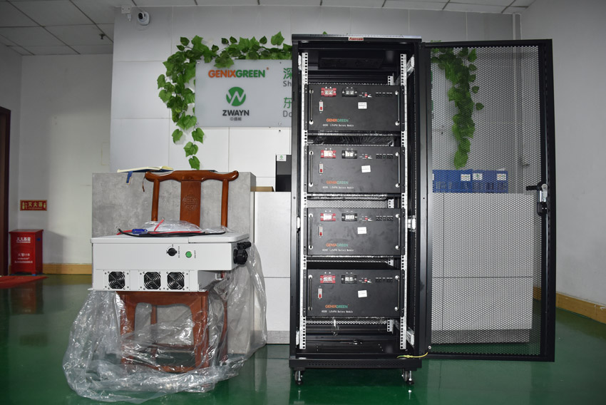 Solar Energy Storage System Lithium Ion Phosphate 5120wh 51.2V for Residental Power System