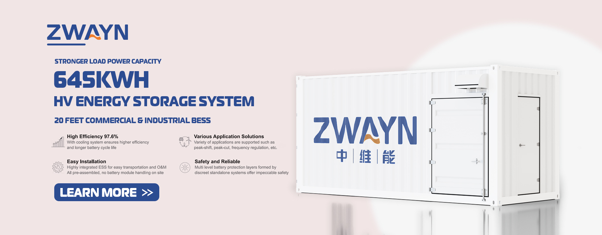 645KWH HV Energy Storage System