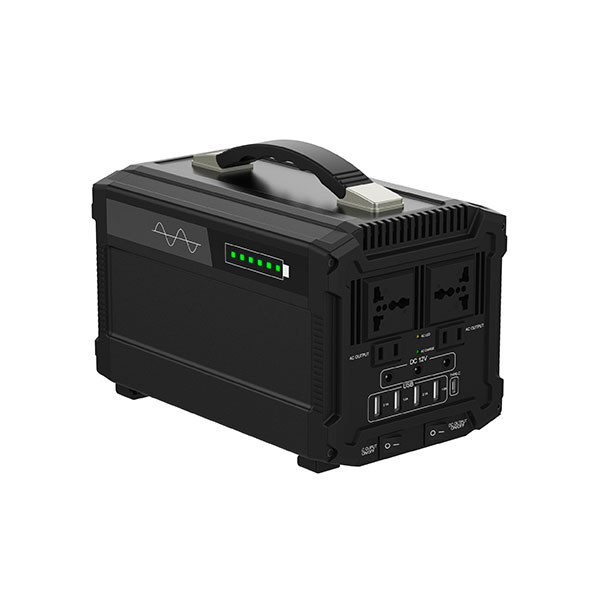Portable Power Solar Energy Generator SHX600 400Wh 500Wh 600Wh NCM/ LiFePO4 Battery with AC & DC Output