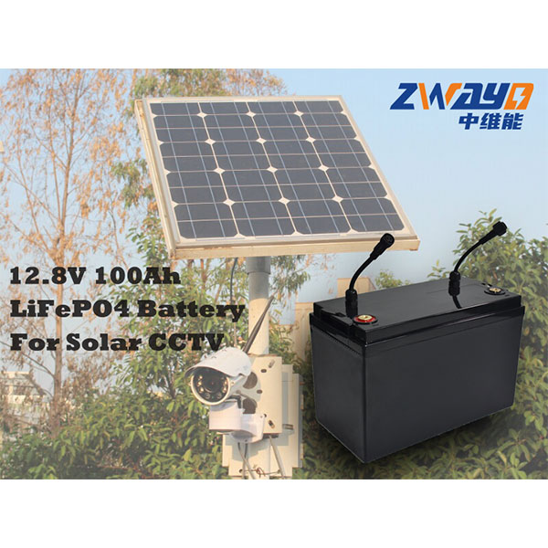 12V 100Ah LiFePO4 Prismatic Battery Pack with Controller for Solar CCTV/ Solar Street Light