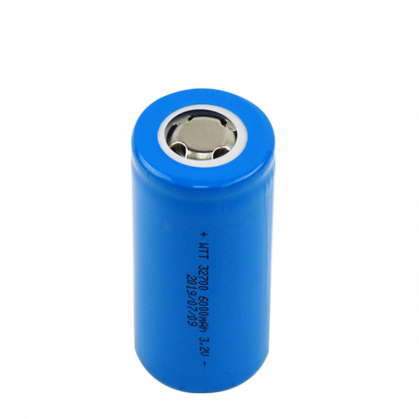 32650 32700 Cylinder Rechargeable 6000mAh 3.2 V Lithium LiFePO4 LFP Battery Cell