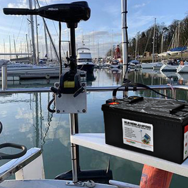 High Power 12.8V 100Ah LiFePO4 Prismatic Battery Pack for Marine