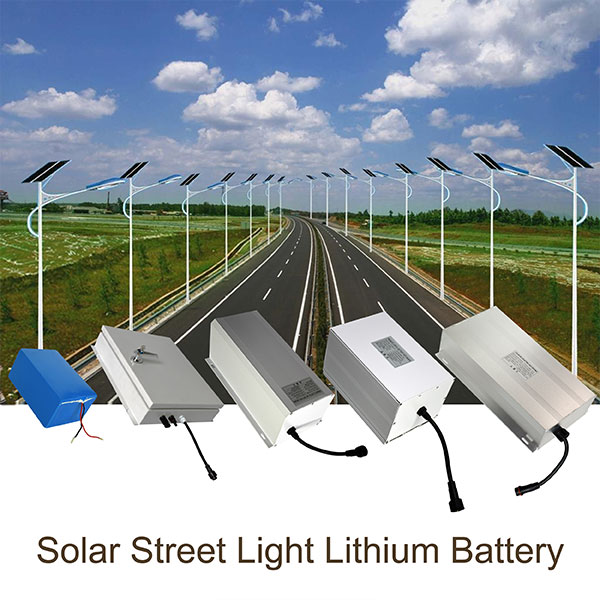 12V 50Ah LiFePO4 Cylinder Battery Pack for Separated Solar Street Light