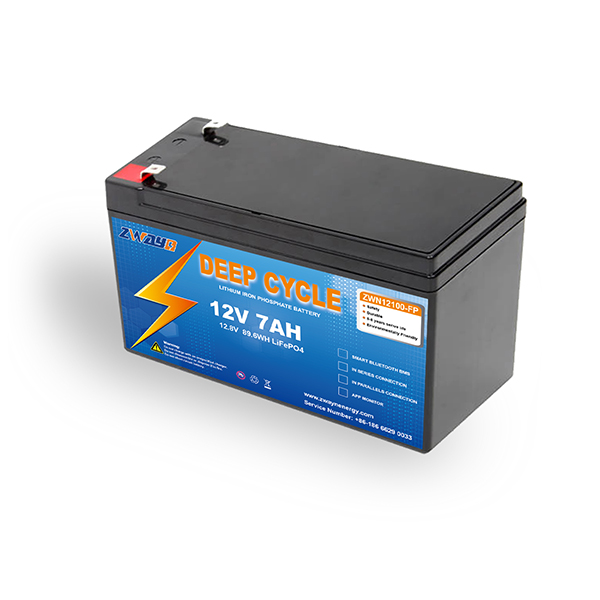 12V 7Ah LiFePO4 Prismatic Battery Pack for Solar Storage/ Marine