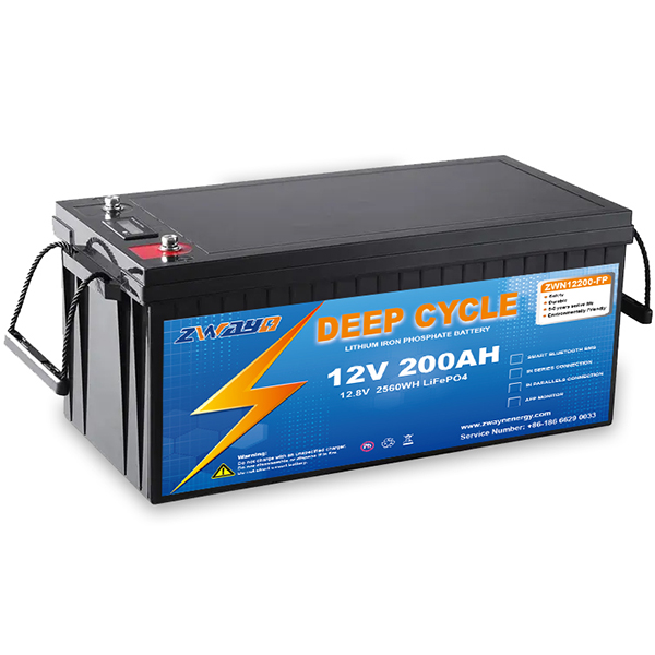 12V 200Ah LiFePO4 Prismatic Battery Pack for Solar Storage/ Marine