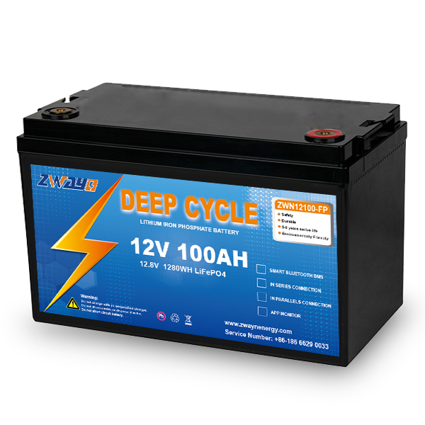 12V 100Ah LiFePO4 Prismatic Battery Pack for Solar Storage/ Marine