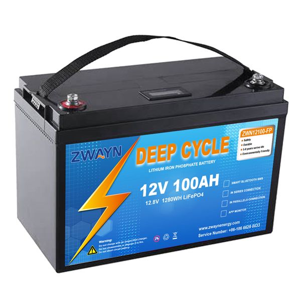 12V 100Ah LiFePO4 Prismatic Battery Pack for Solar Storage/ Marine